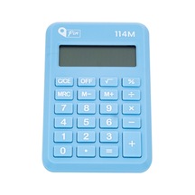 Pin Cep Tipi Hesap Makinesi Mavi Renk Mavi
