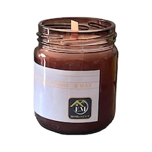 Ml Paçuli&yasemin&portakal Kokulu Kavanoz Mum Siyah