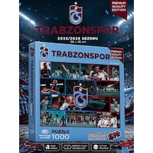 Mythos 1000 Parça Puzzle Trabzonspor 2025/2026 Sezonu 68 X 48 Cm Resmi Lisanslı