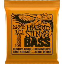 Ernie Ball Hybrid Slinky Bass Nickel Wound 2833 Takım Tel Bas Git