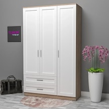 Country Gardırop Mdf Siyah