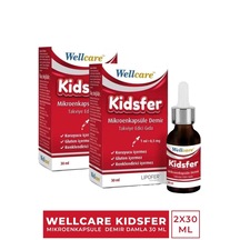 Wellcare Kidsfer Lipozomal Demir Damla 2 x 30 ML