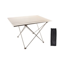 Halın 56x39x42cm Açık Taşınabilir Katlanır Masa Alüminyum Alaşımlı Kamp Piknik Barbekü Masası, Boyut M 001