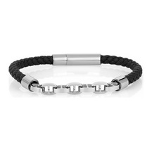 Danıel Kleın Gerçek Deri Bileklik Dkj.6.10004-1 Siyah