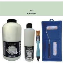 Mobilya Boyası Cadence Multisurface H-047 Açık Adaçayı 2000 Ml Ultimate Vernik Mat 500 Ml Açık Adaçayı Açık Adaçayı