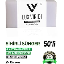 Lux Viridi Sihirli Sünger Magic Sponge 3411 50'li