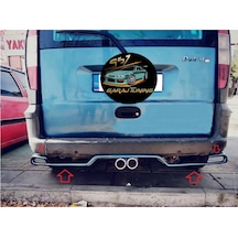 Fiat Doblo 1-2 Worteks Difüzör Lip Fiberglass Boyasız