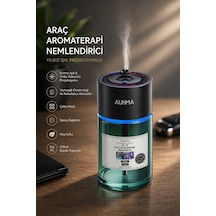 Auhma Af-10 Şarjlı Araç İçi Nemlendirici & Aromaterapi Difüzörü - Yıldız Projeksiyonlu, 120ml