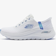 Skechers Arch Fit 2.0 Easy Chic Womens Sneaker White Kadın Günlük Spor Ayakkabı Beyaz Siyah