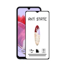 Samsung Uyumlu Galaxy M34 Tam Kaplayan Anti Statik Kırılmayan Seramik Nano Esnek Ekran Koruyucu Cam
