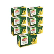 Herdem Yeşil Çay Süzen Poşet Limonlu 1,6gr 25 Adet Yedili Paket