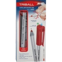 Pensan Triball Tükenmez Kalem 12'li Kırmızı