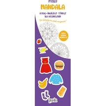 Puslu Mandala Çocuk Ayraç - İngilizce Türkçe İlk Kelimelerim