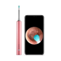 Bebırd T5 3mp Kamera 3.5mm Lens Şarjlı Wıfı Görüntülü Kulak Temizleyici Pembe Renk