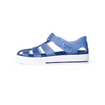 Igor Çocuk Cırtlı Sandalet S10171 Star-7899-mavi