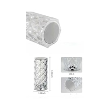 Yeni Nesil Modern Kristal Masa Ve Gece Lambası Dokunmatik Renk Değiştirebilen Diğer