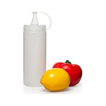 Şeffaf Sos Şişesi - 400 Ml Diğer