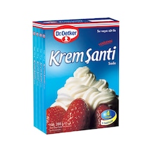 Dr. Oetker Krem Şanti 4'lü 72 G - Pratik Tatlı Süsleme 8'li Avantaj Paketi Mıchu