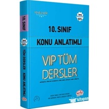 10.Sınıf Tüm Dersler Vip Konu Anlatım Mavi Kitap - Editör Yayınev