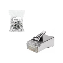 Rj45 Ftp Soket Metal Cat6 100 Adet S Link Sl M36