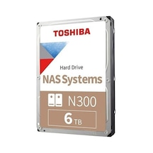 Toshıba N300 6 Tb 7200rpm Sata3 128mb 7/24 1-8 Yuvalı Nas Için