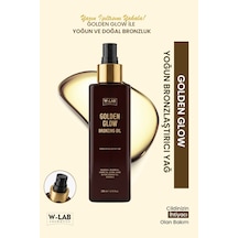 W-lab Cosmetics Golden Glow Yoğun Bronzlaştırıcı Yağ 200 Ml