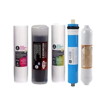 Ihlas Uyumlu Su Arıtma Cihazı Filtresi 5'li Filtre Seti 1 Mikron Sediment Filtreli