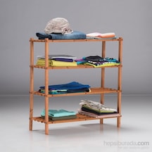 Çok Amaçlı Portatif 4 Katlı Ahşap Raf Diğer Çok Amaçlı Portatif 4 Katlı Ahşap Raf Diğer