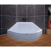 Shower 90X90 Oval Oturmalı Duş Teknesi