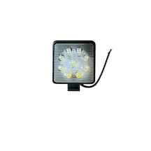 Calısma Lambası 9 Led 10-30v 27w Kare