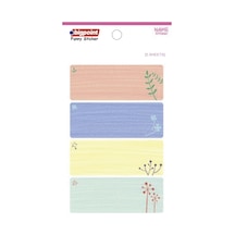 Bigpoint Sticker School Agaçlar 5 Yaprak 15'li Paket