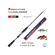 Major Craft Solpara Spxt-s70ul 2.14mt 0.6-5gr Teleskopik Lrf Kamış