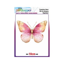 Ütü İle Yapışan Tekstil Transfer Baskı 2220