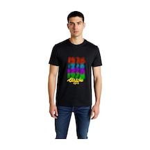 Paybuy Klasik 1978 Retro Nostalji Baskılı Erkek Tişört Siyah