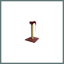 Bedspet İnce Kedi Tırmalama Tahtası 50 Cm Bordo Ventra