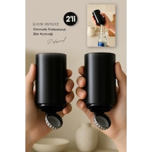 2 Adet Pratik Otomatik Professional Şişe Açacağı Otomatik Şişe Açacağı Kapak Açacak Siyah