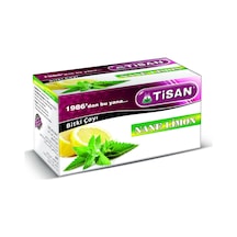 Tisan Nane Limon Bitki Süzen Poşet Çay 20'li