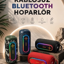 Kablosuz Bluetooth Hoparlör Bluetooth 5.1 Taşınabilir 10 M Menzil