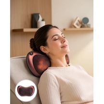 Astraltech Isıtma Ve Yoğurma Fonksiyonlu Derin Masaj Yastığı Çok Renkli