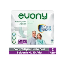 Evony Belbantlı Yetişkin Hasta Bezi Xl Beden 30x2 60 Adet