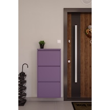 Ceha  3'lü Metal Ayakkabılık - Mor K.AYK-3 /AB4001 Mor