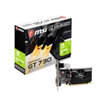 MSI NVIDIA GeForce GT 730 N730K-2GD3/LP 2 GB DDR3 64 Bit Ekran Kartı