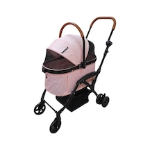Zampa Orbit Kedi Ve Köpek Arabası Pembe 50x70x100 Cm