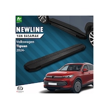 S-dizayn Vw Tiguan 3 Newline Siyah Yan Basamak 183 Cm 2024 Üzeri A+ Kalite