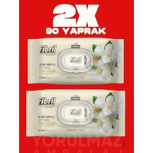 Fibril Gizemli Yasemin Islak Mendil 180 Yaprak Ferah Koku & Uzun Süreli Temizlik