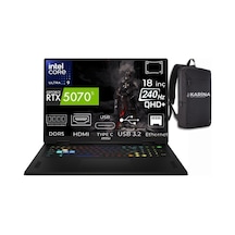 MSI Vector 18 Hx Aı Ultra 9-275HX A2xwhg-663xtr-11 32 GB 4 TB RTX5070tı 12 GB Dos Dizüstü Bilgisayar