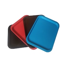 Kırılmaz ve Kaydırmaz Lüx Servis Tepsisi 35.5 X 26.5 CM 40 Adet