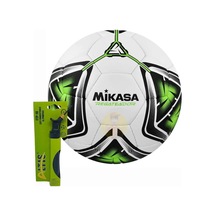 MIKASA Regatador No 5 Futbol Topu Yeşil + FTP-10 Pompa Yeşil