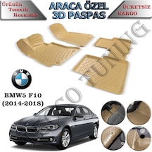 Rizline Bmw 5 Serisi F10 2014-2018 3D Havuzlu Paspas