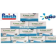 10 Ad Lime Out Çamaşır Bulaşık Makinesi Kireç Yağ Koku Temizleyic